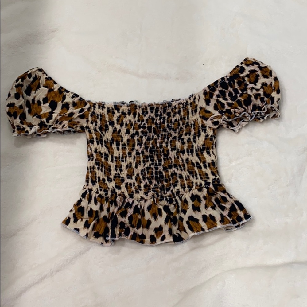 Cheetah print top